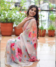 Digital and Printed Saree