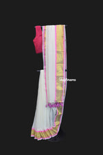 Load image into Gallery viewer, Cotton Candy Glow Mul Cotton Saree
