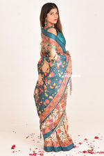 Load image into Gallery viewer, Pichwai Rangini Silk Saree
