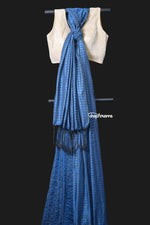 Load image into Gallery viewer, Tute Glow Khadi Cotton Saree
