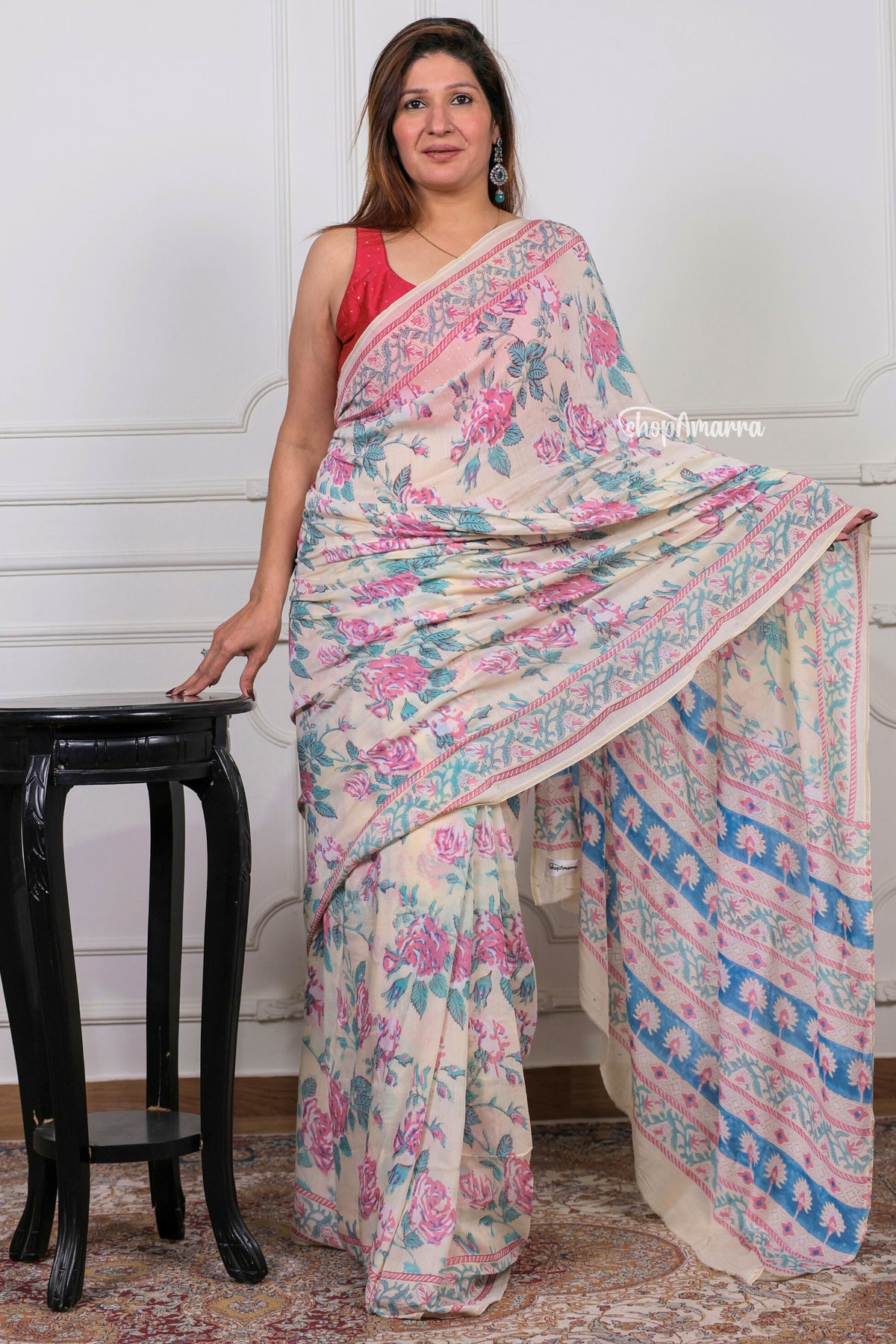 Pastel Wisper Premium Soft Cotton Saree