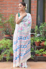 Load image into Gallery viewer, Pastel Wisper Ruhi Silk Saree
