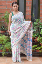 Load image into Gallery viewer, Pastel Wisper Ruhi Silk Saree

