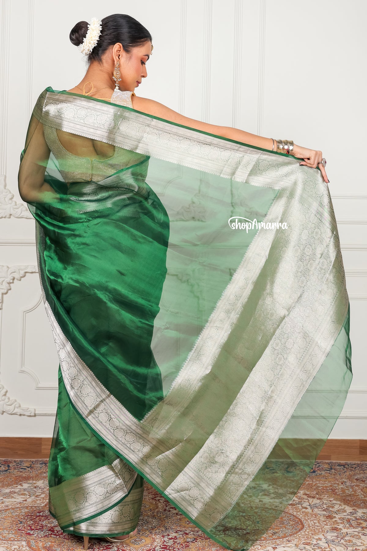 Banarasi Harita Tissue Saree