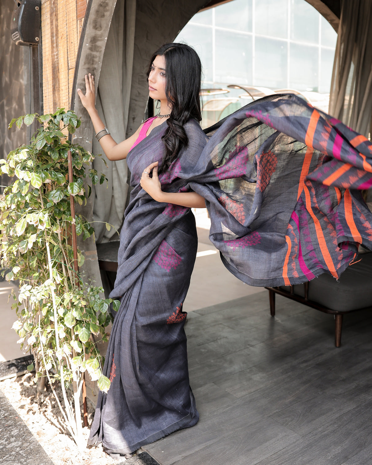 Charcoal Linen