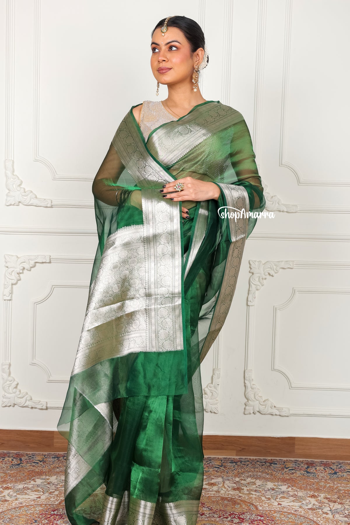 Banarasi Harita Tissue Saree